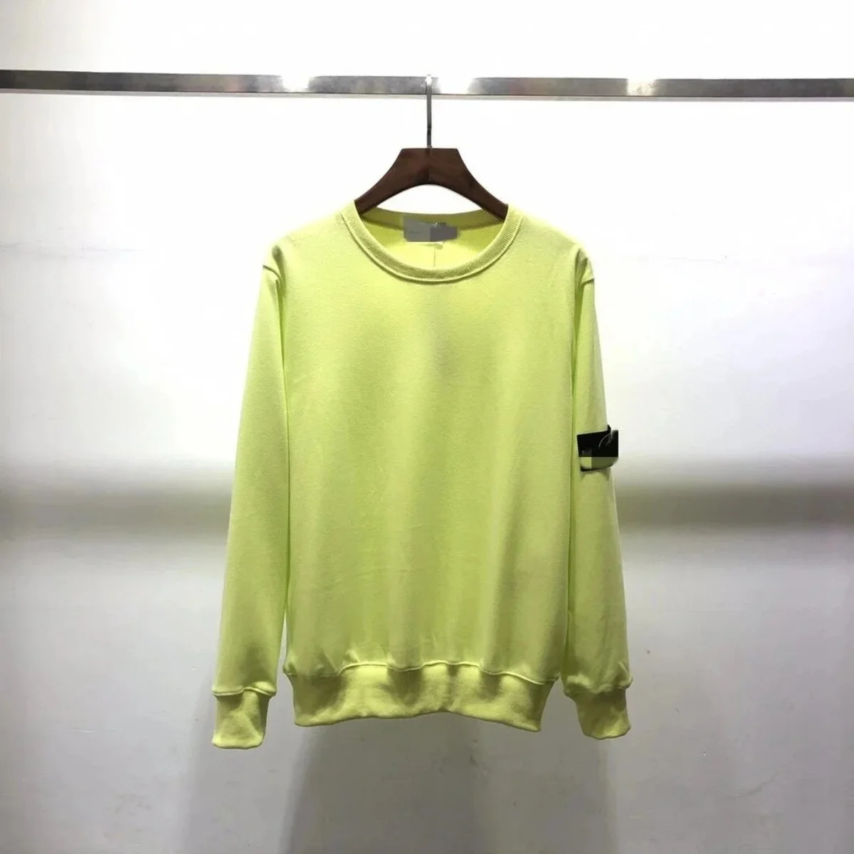 Stone Island 68-15 Fluorescent Green Hoodie