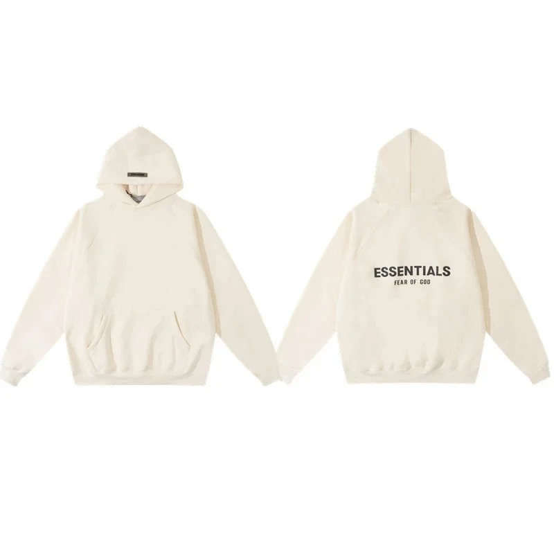 Fear of God Essentials Cream Hoodie