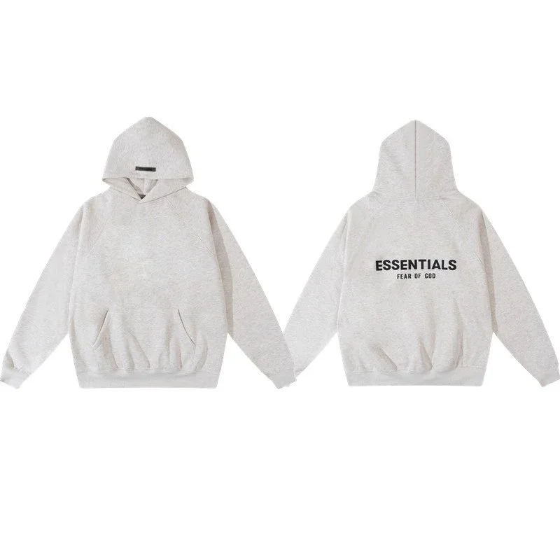 Fear of God Essentials Hoodie Oatmeal Sweatshirt