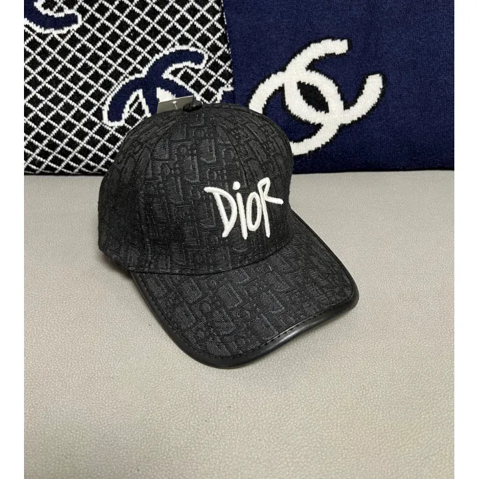 Dior Classic Logo Black Cap