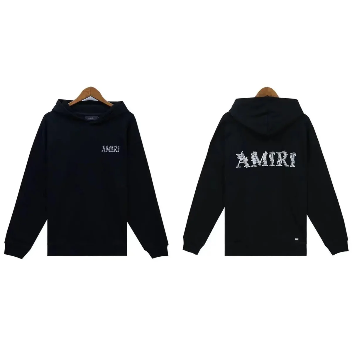 Amiri Black 'Angel' Hoodie