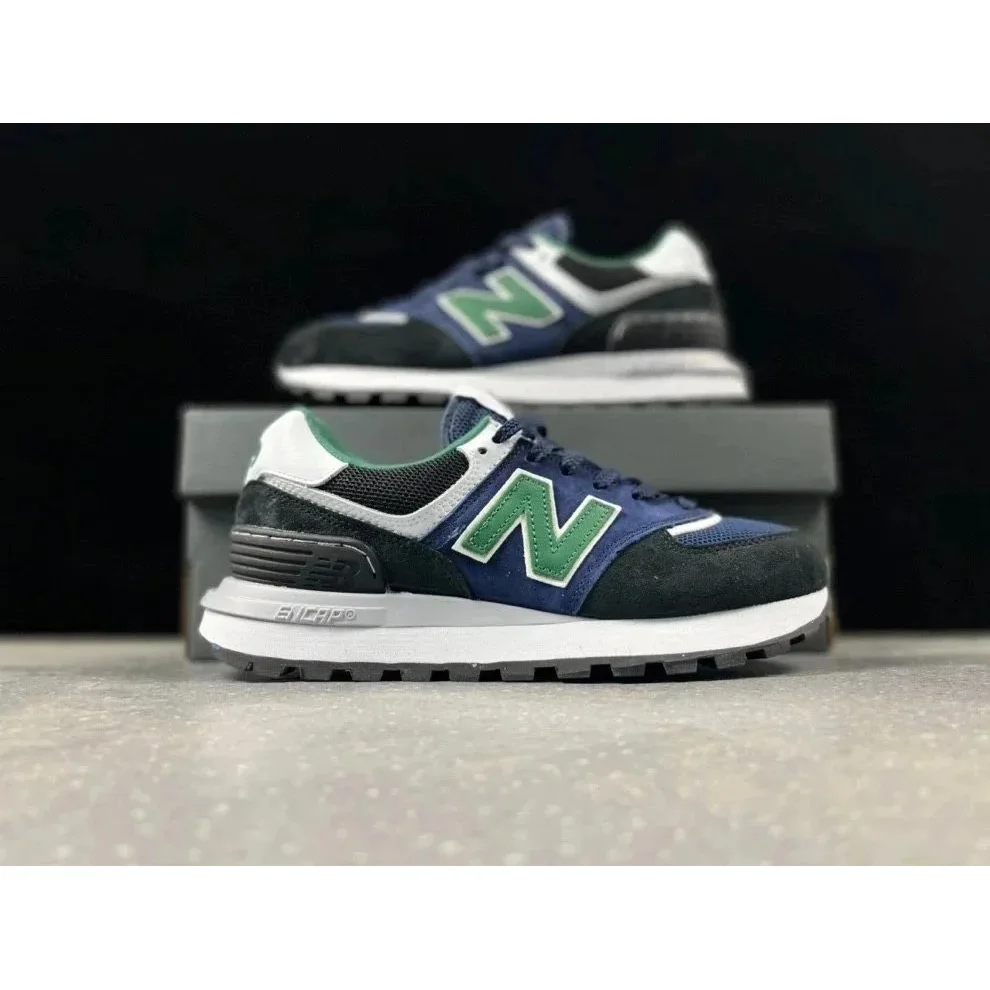 New Balance 574 ML574 Navy/Green Sneakers