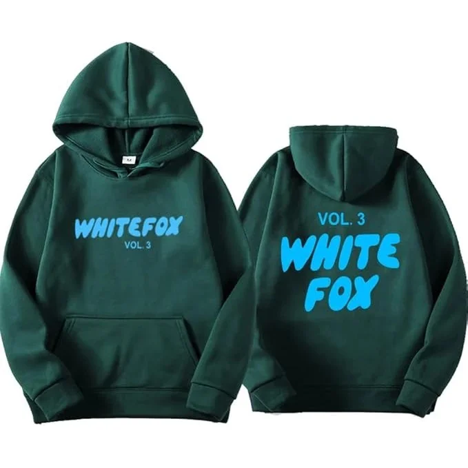White Fox Vol. 3 Green Hoodie