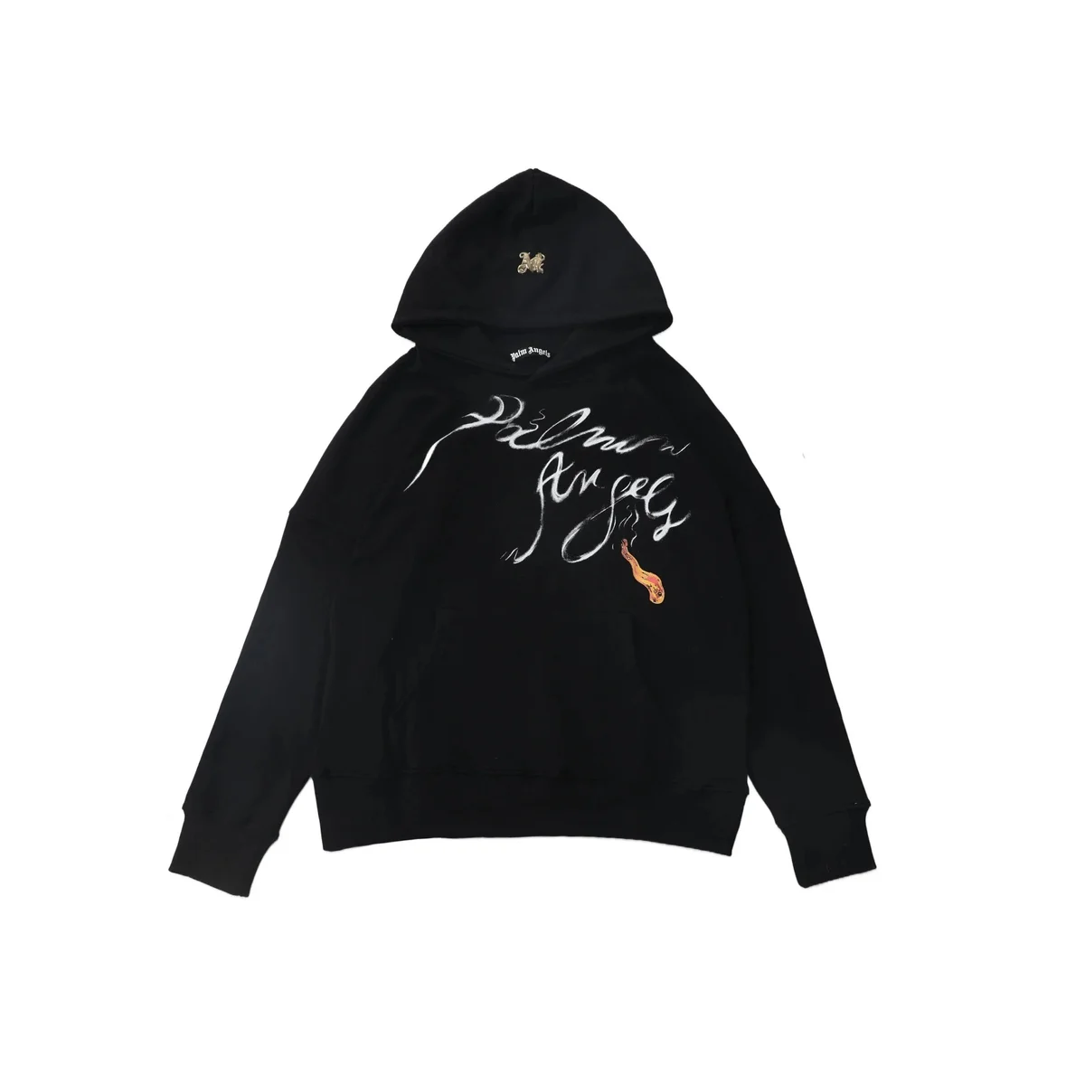 Palm Angels Angels Bear Hoodie Black Casual