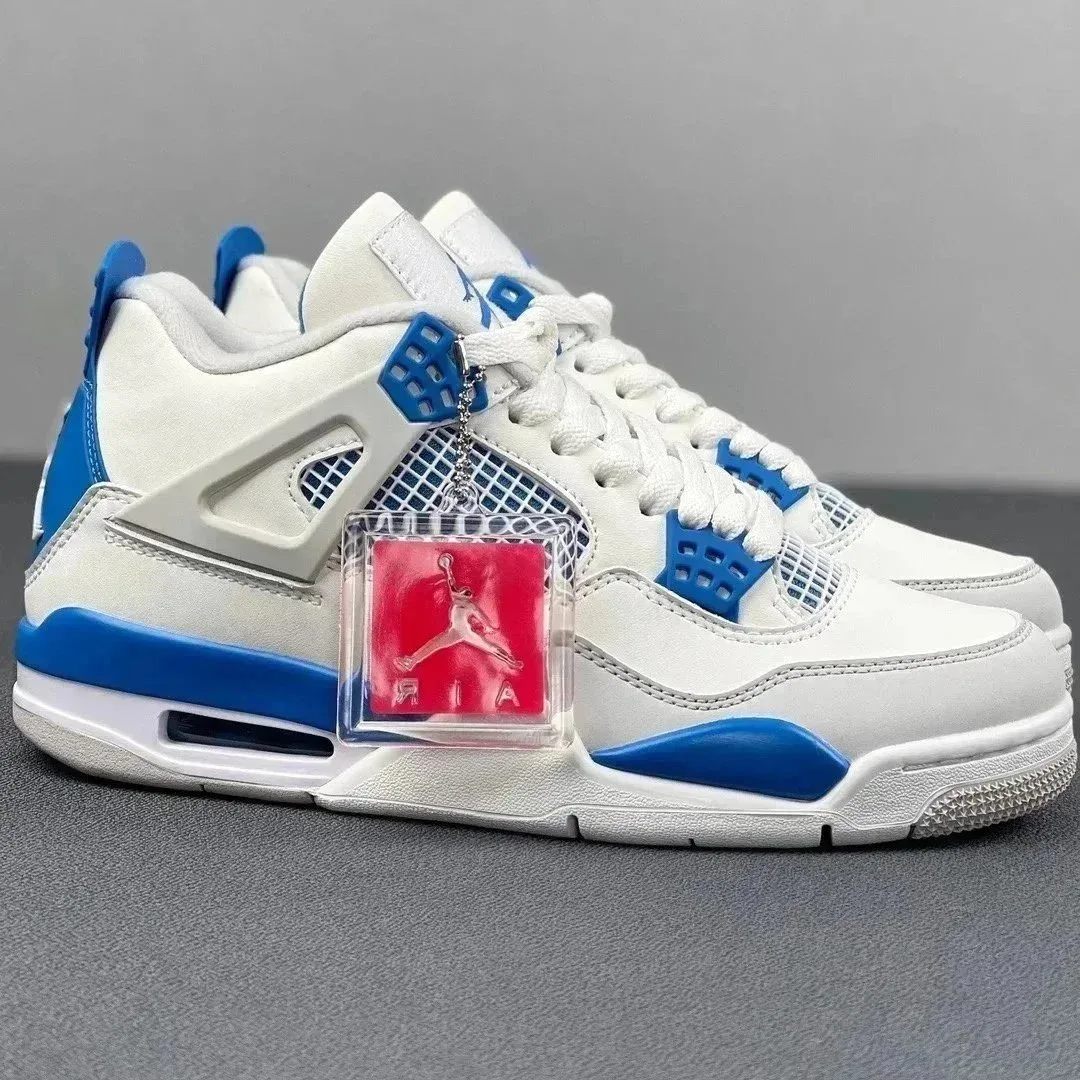 Nike Air Jordan 4 Military Blue Sneakers