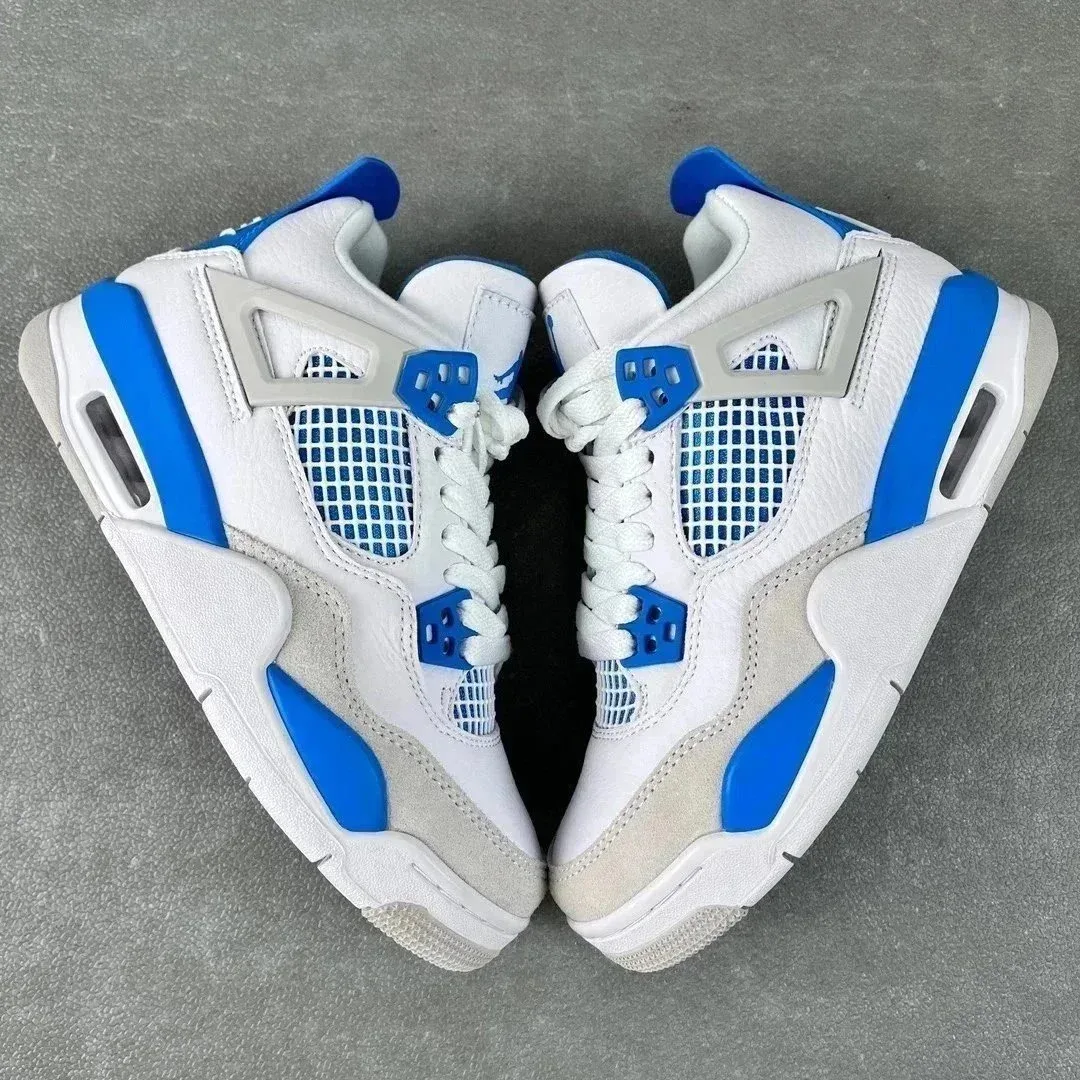 Nike Air Jordan 4 Military Blue Top Quality Sneakers