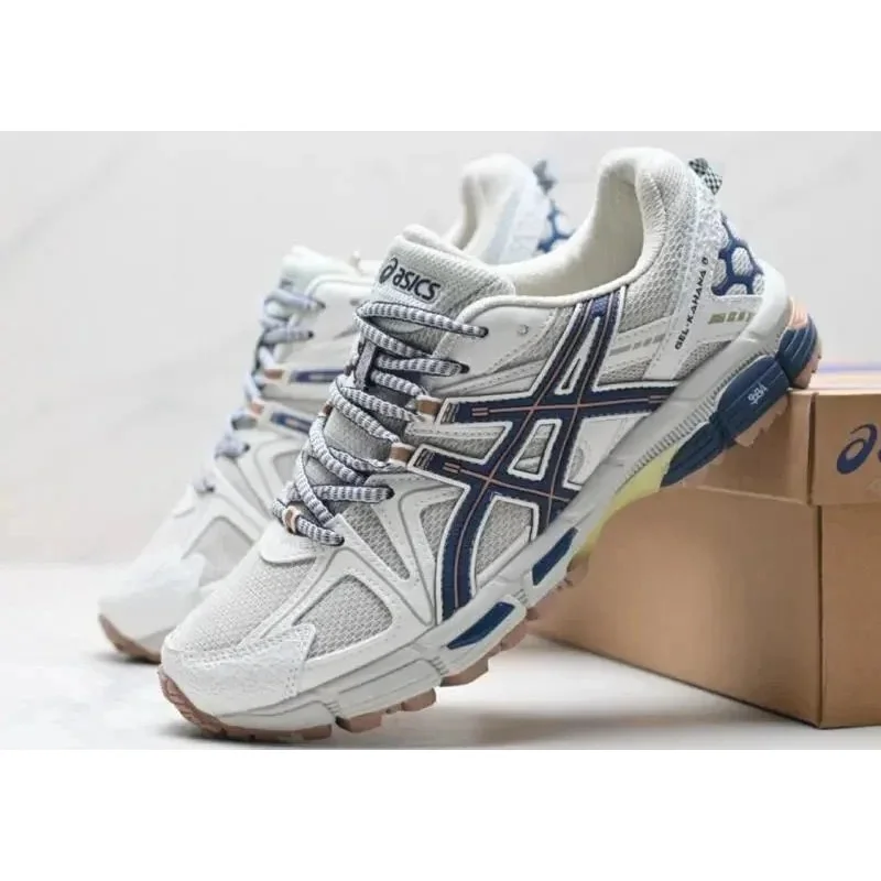 ASICS Gel-Kahana 6 White/Blue Sneakers