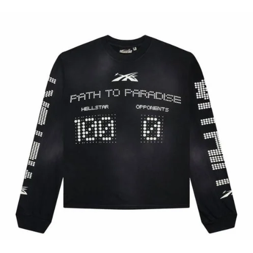 Hellstar Path to Paradise Black Long Sleeve T-Shirt