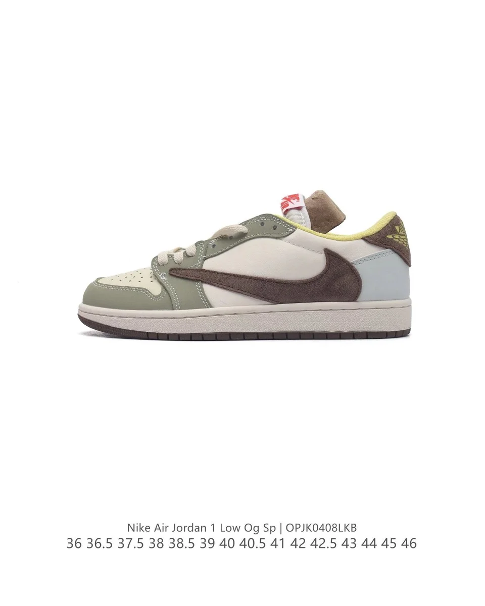 Nike Air Jordan 1 Low OG Sp Sail/Olive Green Sneakers