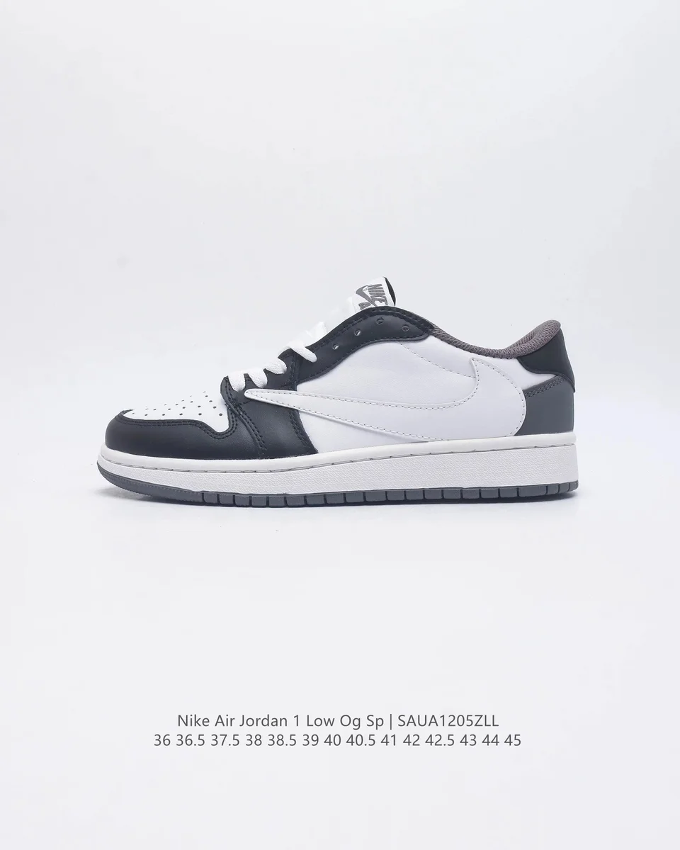 Nike Air Jordan 1 Low Black/White Sneakers