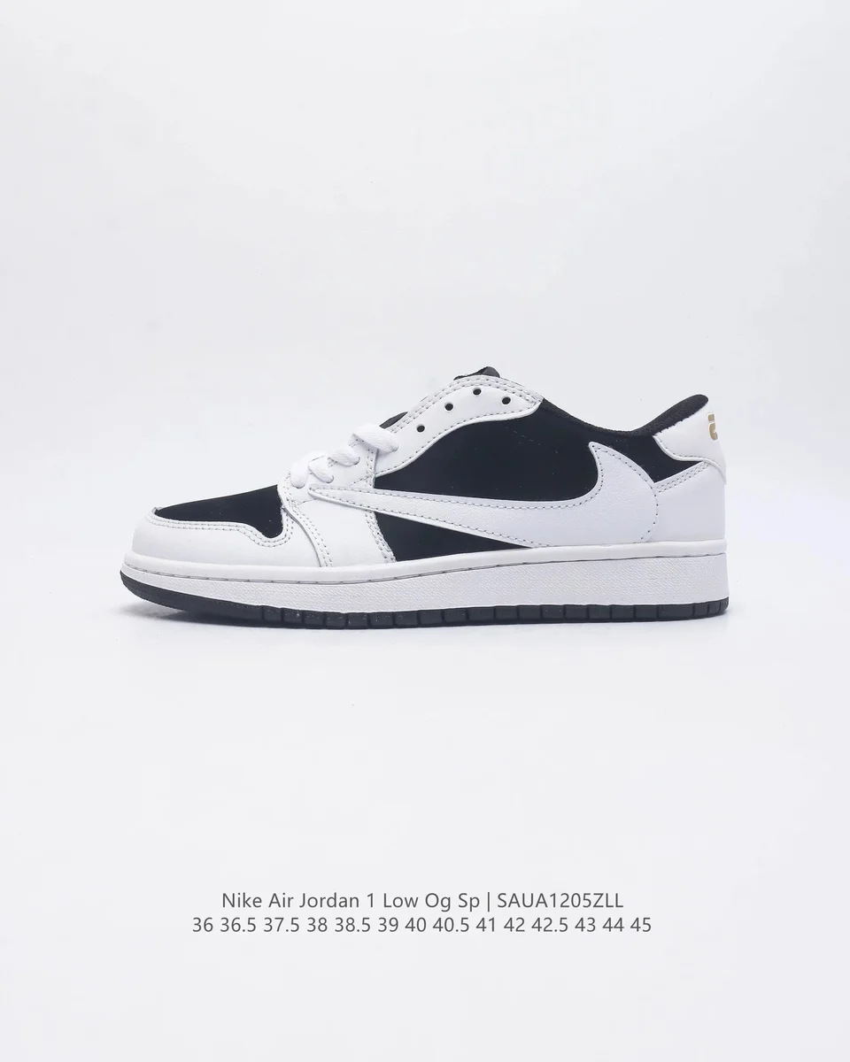 Nike Air Jordan 1 Low Black/White Sneakers
