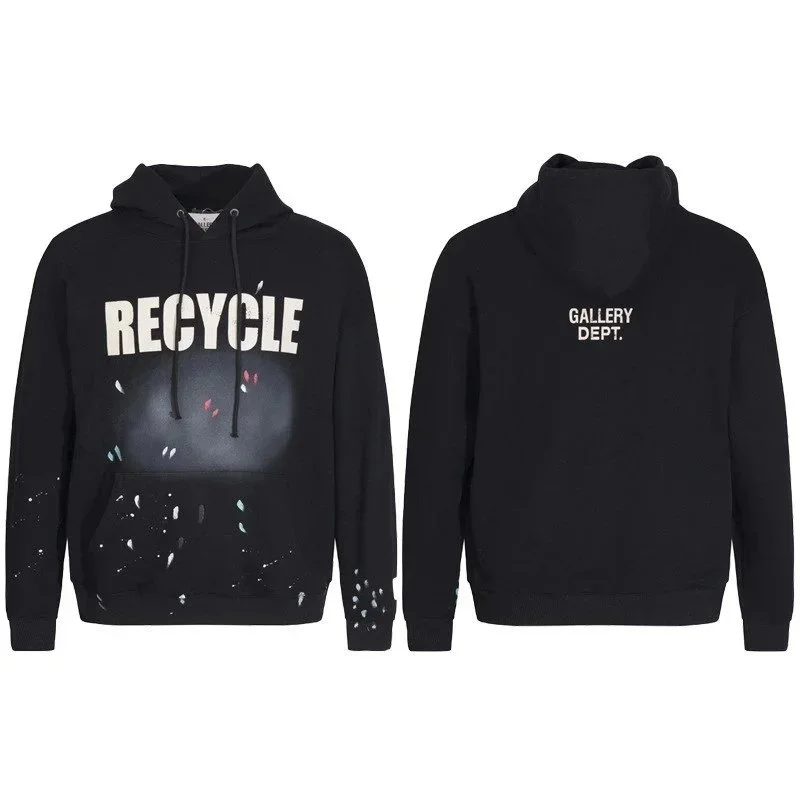 Gallery Dept. Recycle Black Hoodie