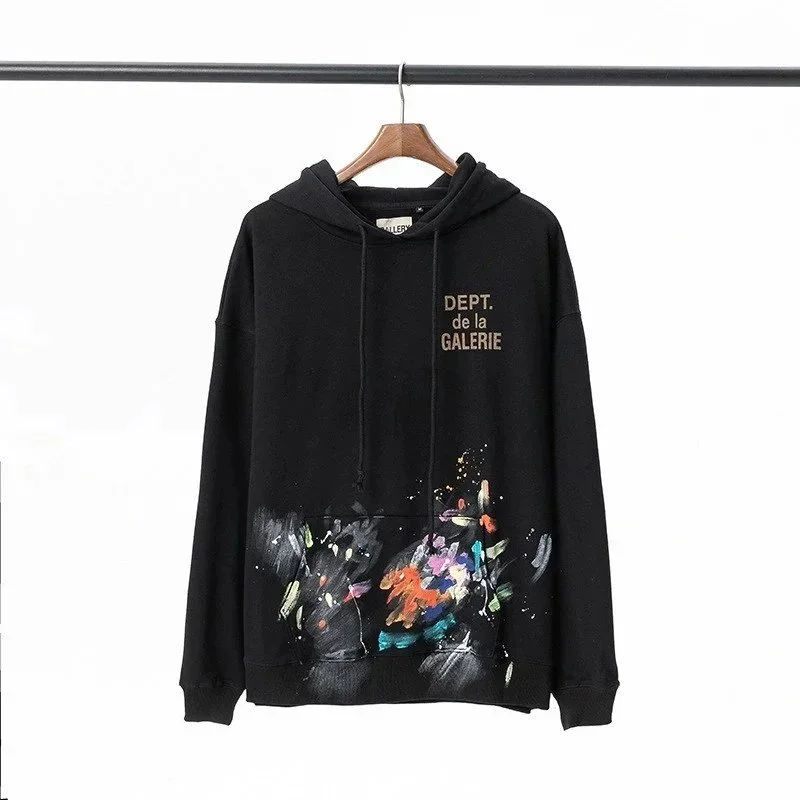 Gallery Dept. Dept de la Galerie Black Art Print Hoodie