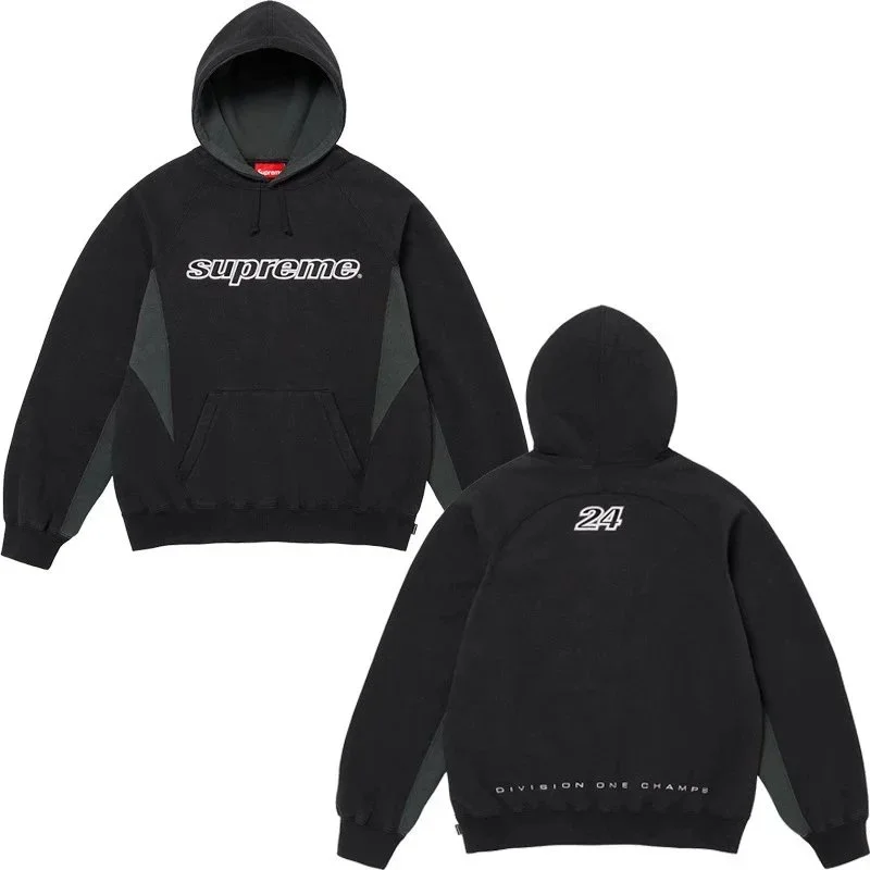 Supreme Black/Charcoal Hoodie