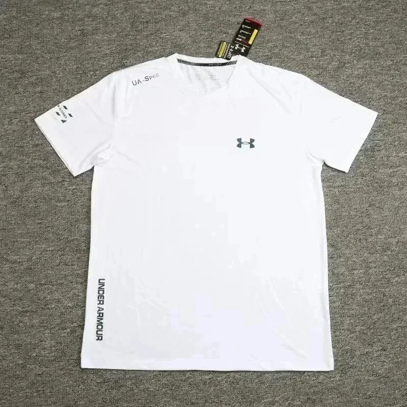 Under Armour White Ice Silk Short Sleeve T-Shirt