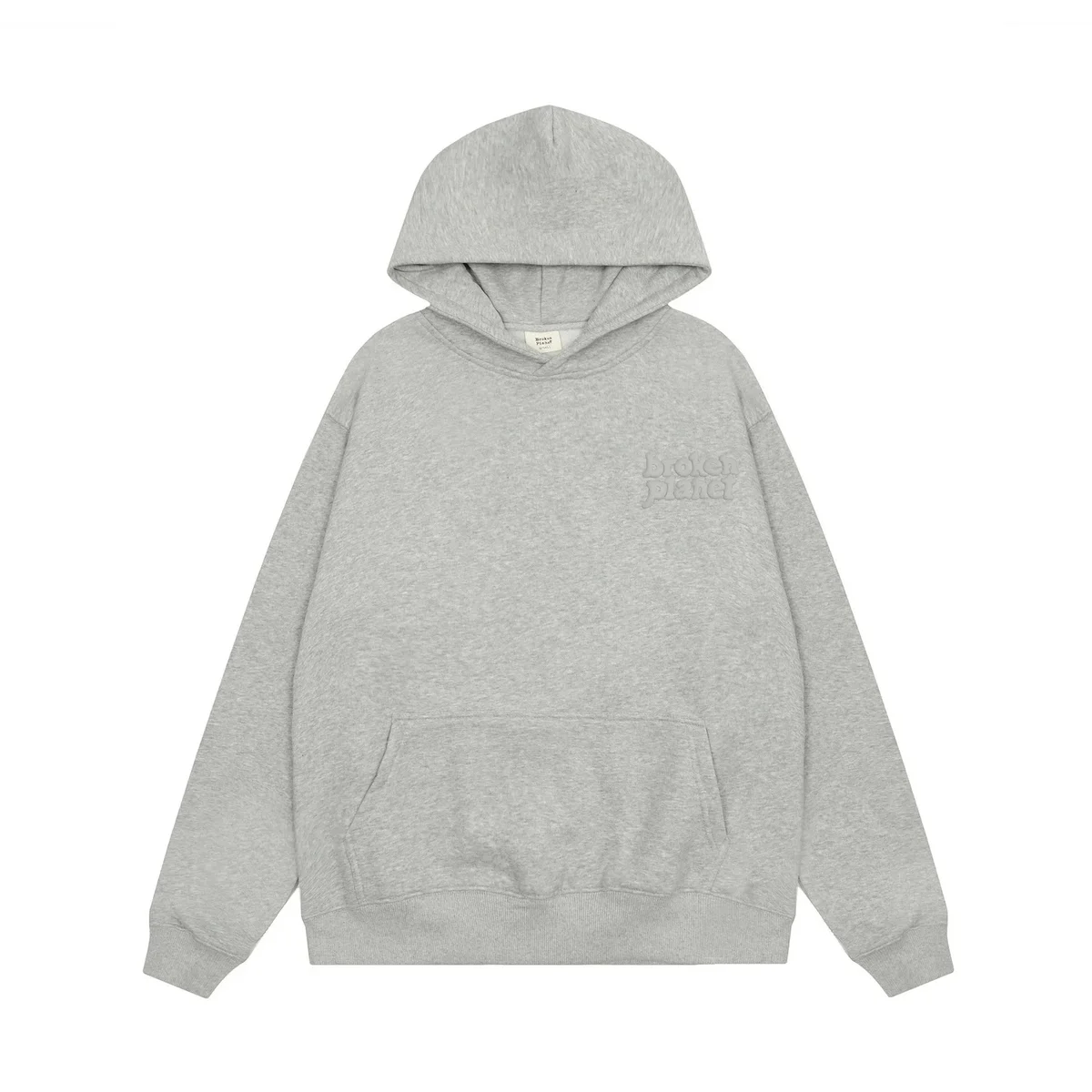 Broken Planet Grey Hoodie Sweatshirt