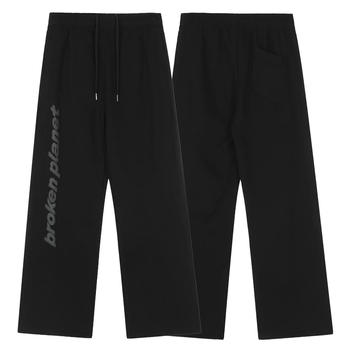 Broken Planet Market Style 27 Pants [加绒] Black Casual Trousers