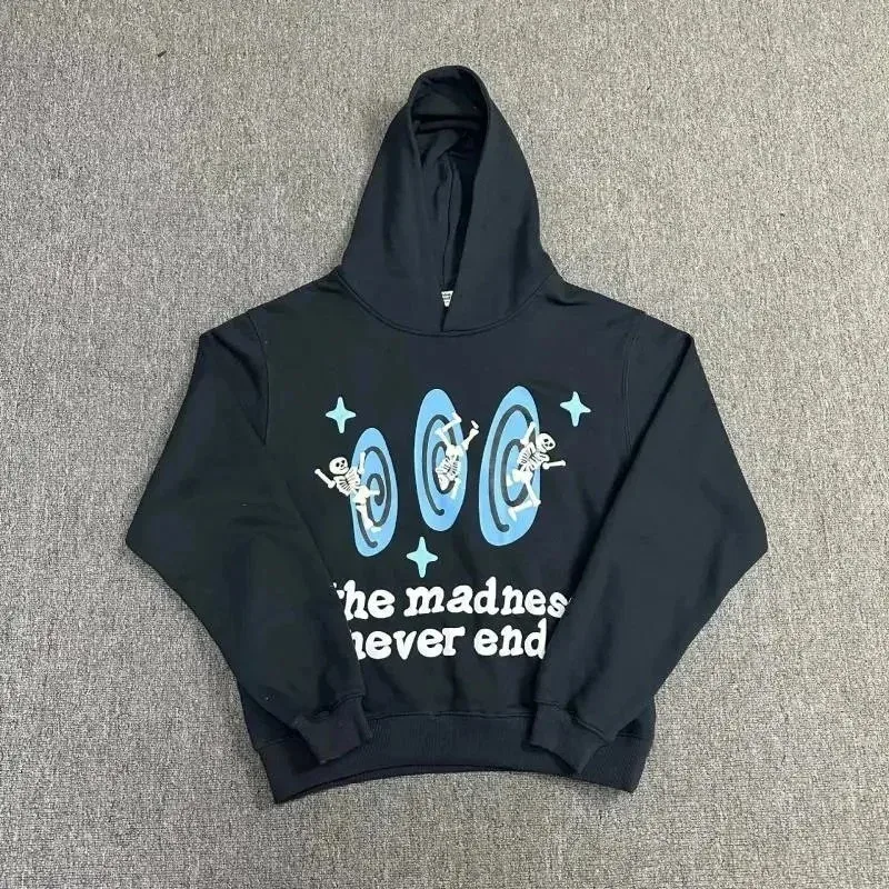 Black 'The Madness Never Ends' Hoodie