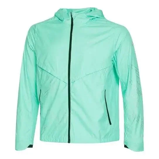 Running Coat Green Lightweight Jacket