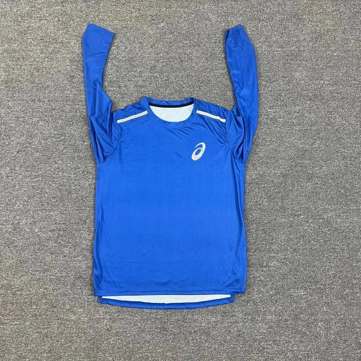 ASICS Asics Blue Long Sleeve T-Shirt Blue - 1