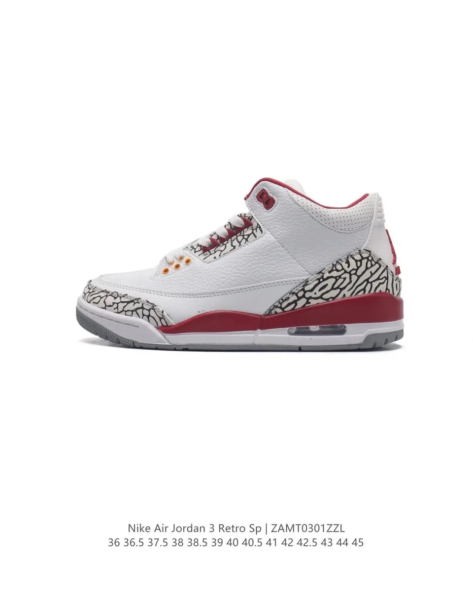 Nike Air Jordan 3 Retro Sp White/Varsity Red Sneakers