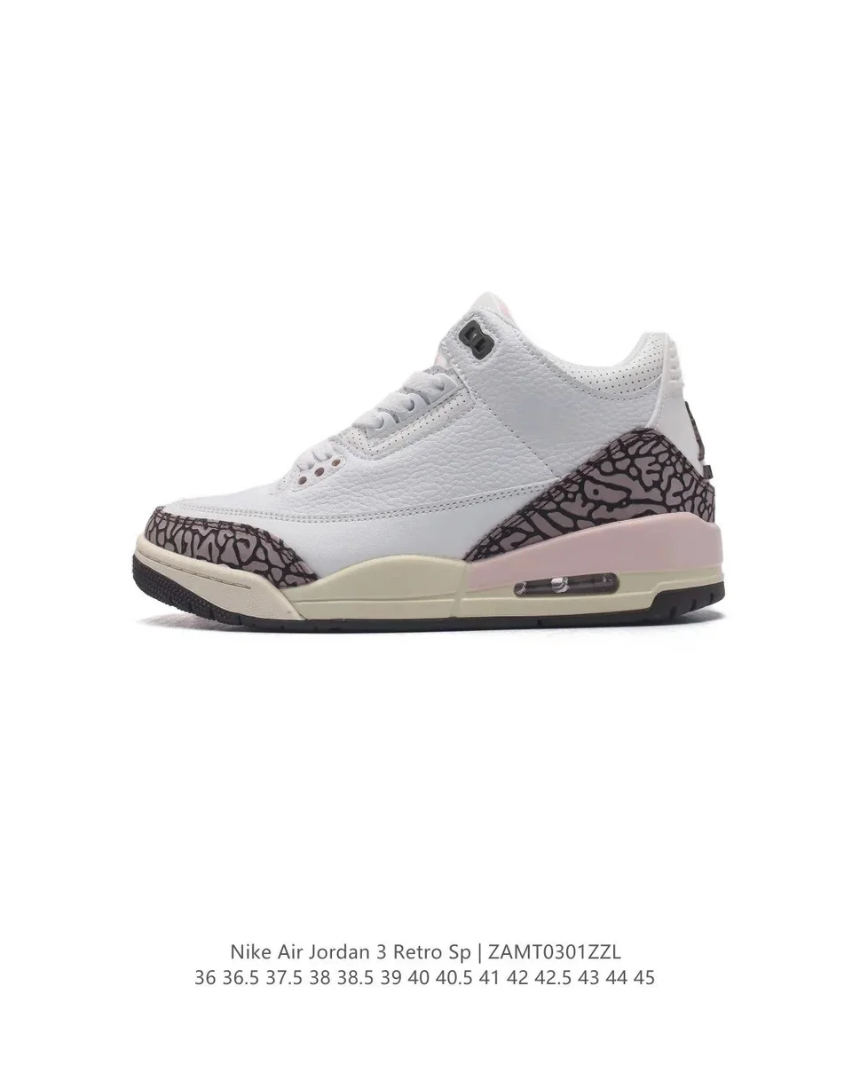 Nike Air Jordan 3 Retro Sp White Pink Elephant Sneakers