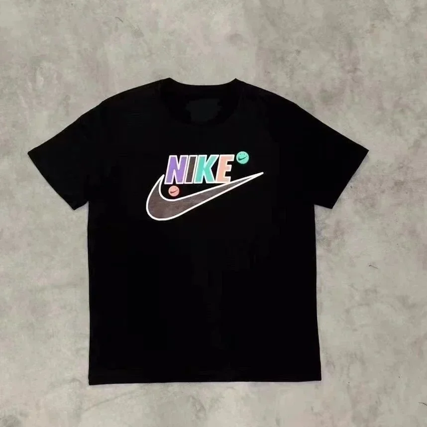 Nike Color Block Logo Black T-Shirt