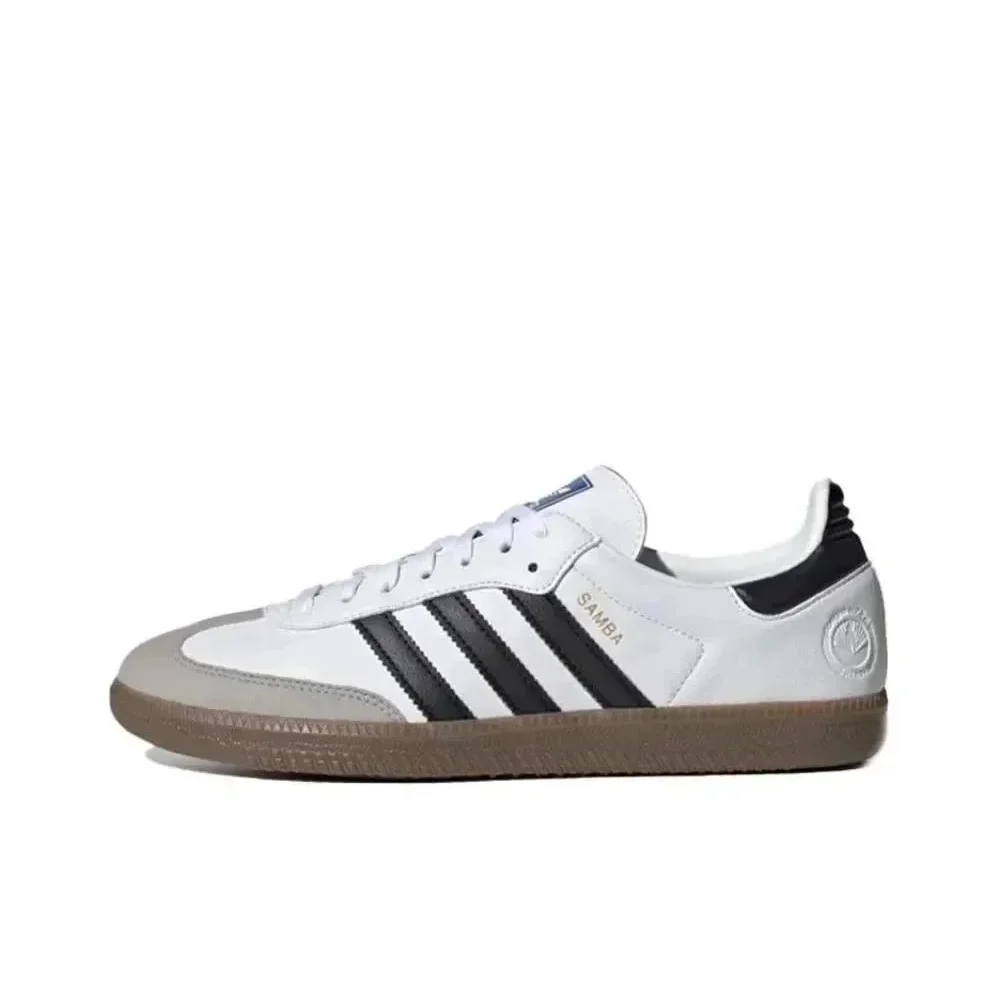 Adidas Samba White/Black Gum Sneakers