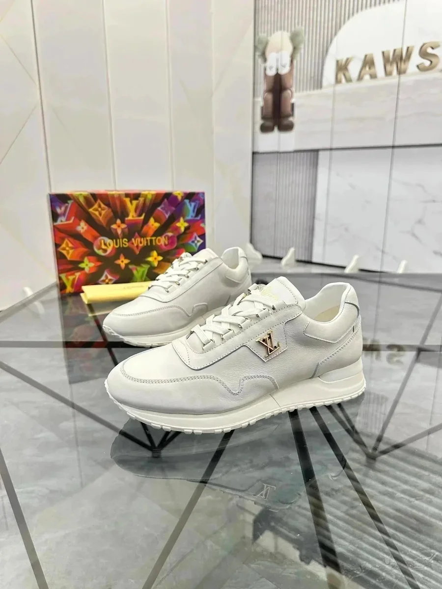 Louis Vuitton LV Trainer White Sneakers