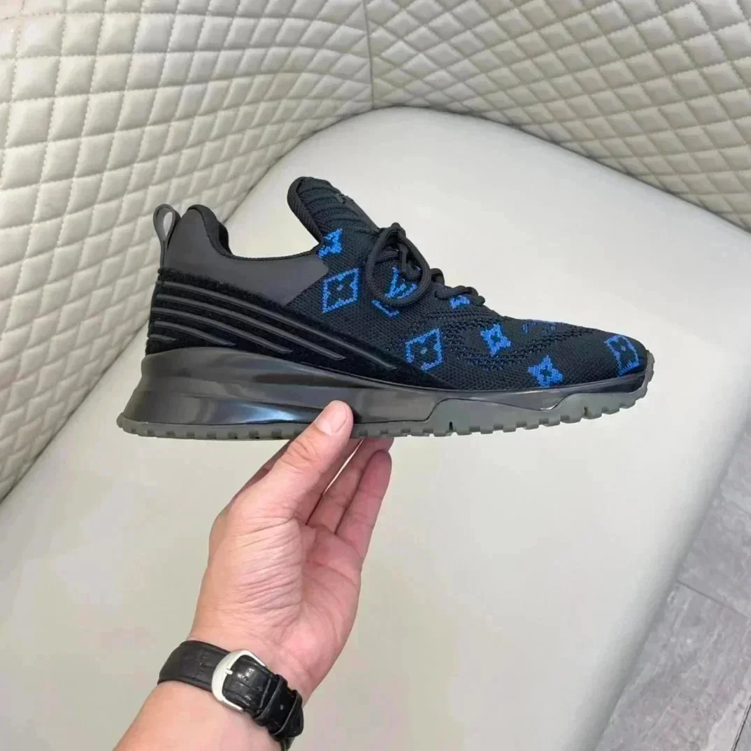 Louis Vuitton LV Trainer Blue Monogram Sneakers