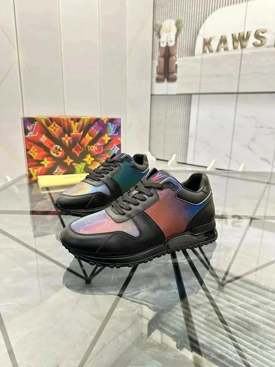 Louis Vuitton LV Trainer Monogram Rainbow Sneakers