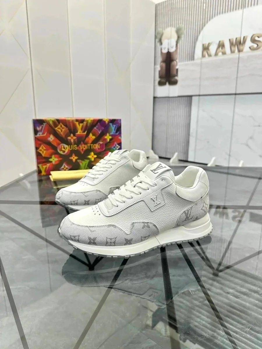 Louis Vuitton LV Trainer White Monogram Sneakers