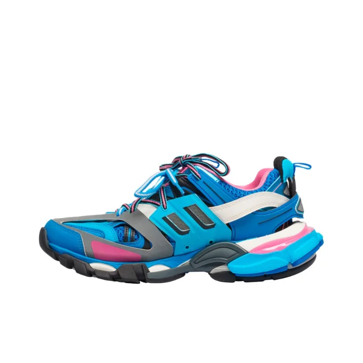 Balenciaga Track.3.0粉蓝拼色 Sneakers