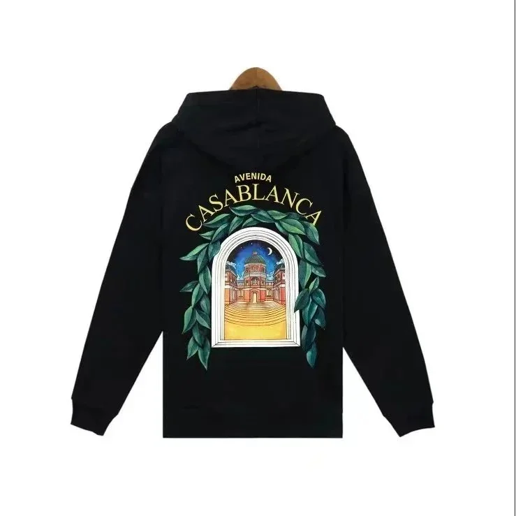 Black 'Avenida Casablanca' Hoodie