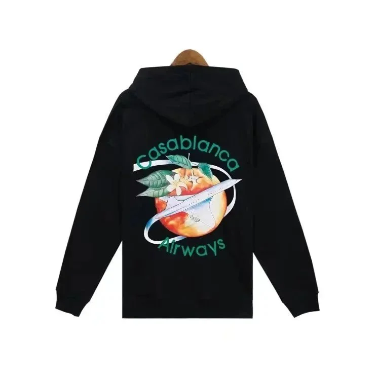 Casablanca Airways Black Hoodie