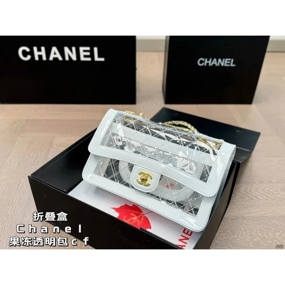 Chanel CF Fruit Ice Transparent Bag White