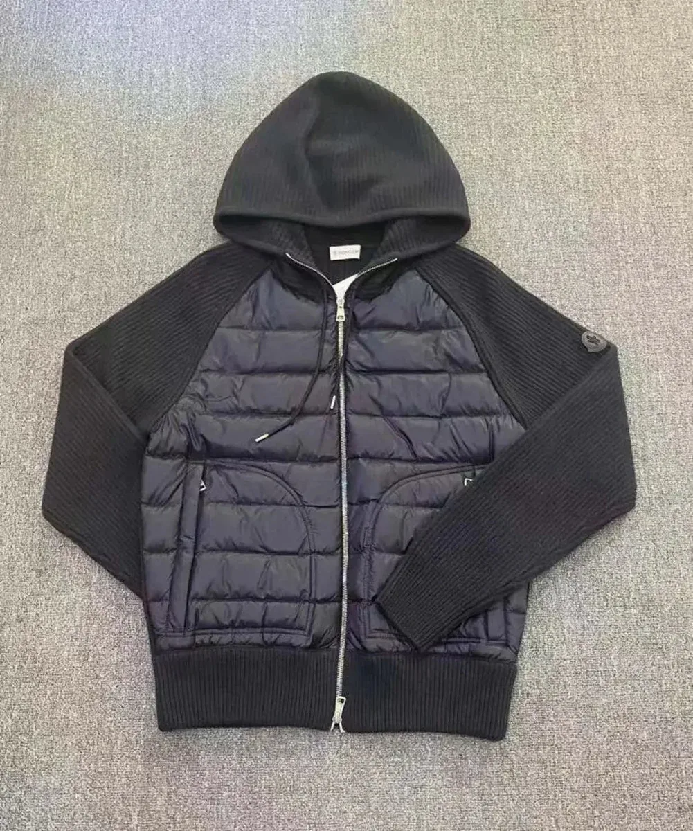 Moncler Maya High-Neck Puffer Jacket Black