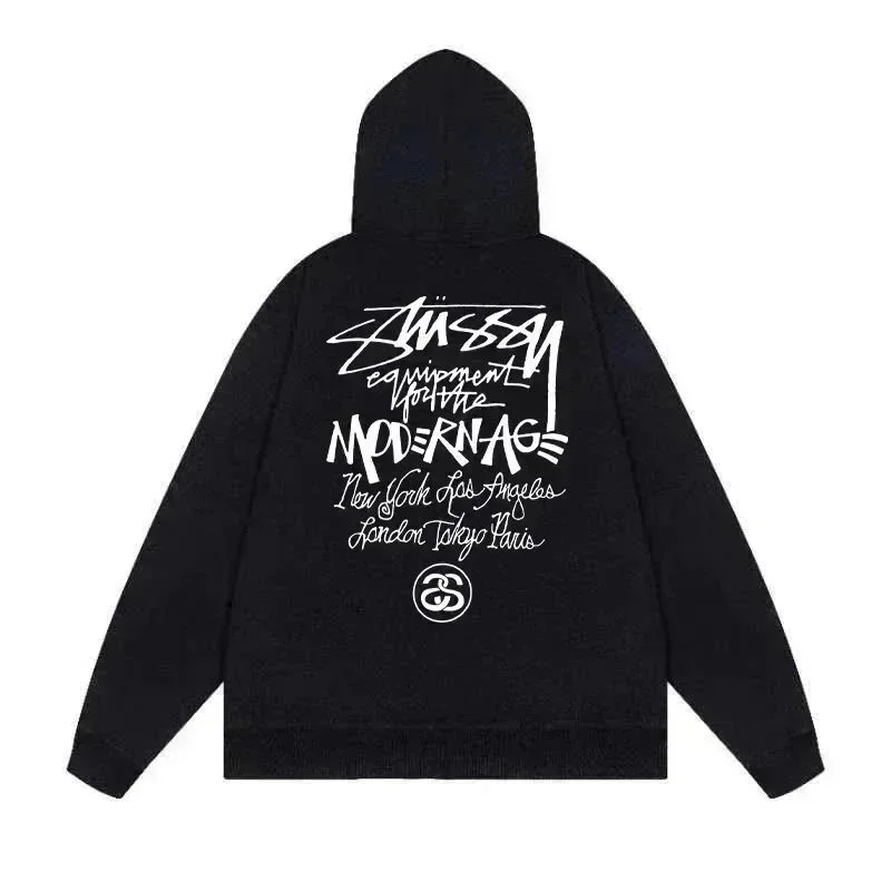 Stussy Modern Age Black Hoodie