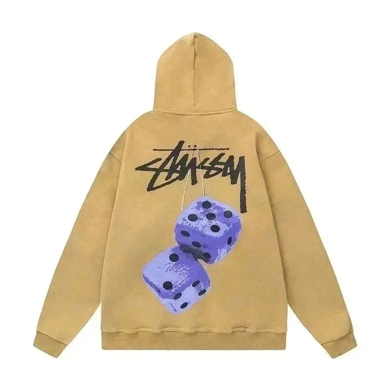 Stussy Dice Print Oversized Hoodie