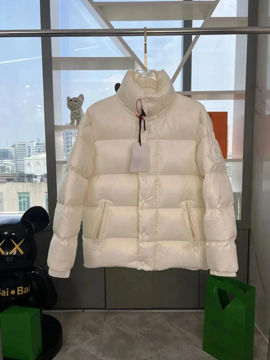 Moncler Maya Ivory Puffer Jacket