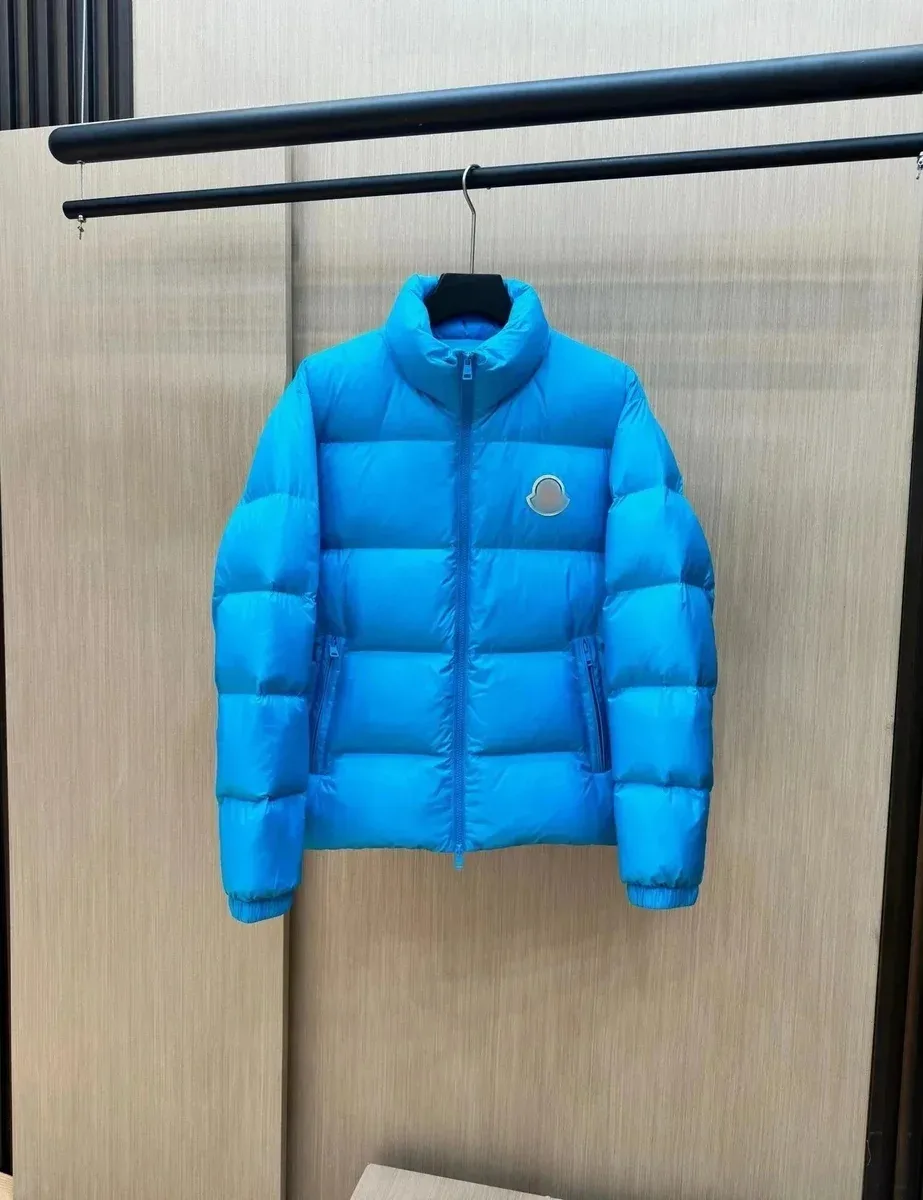 Moncler Maya Blue Puffer Jacket