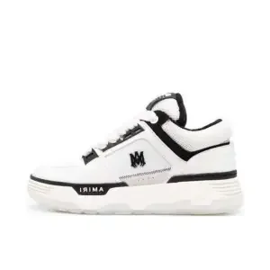 IRIMA White/Black Trim Sneakers
