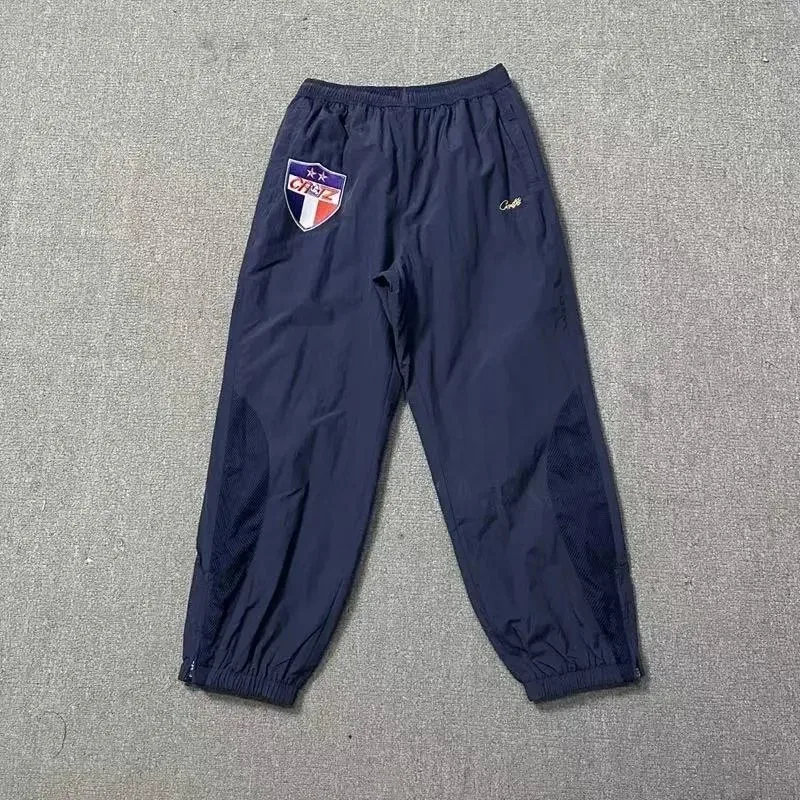 Navy CRZ Track Pants
