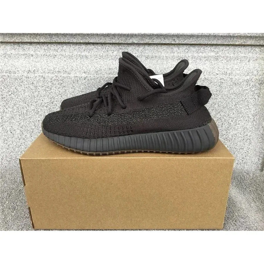 Adidas Yeezy 350 V2 Triple Black Sneakers