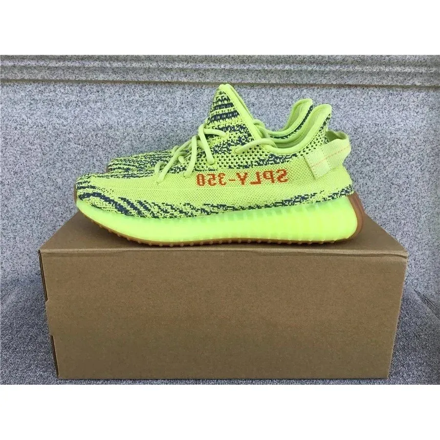 Adidas Yeezy 350 Solar Yellow Sneakers