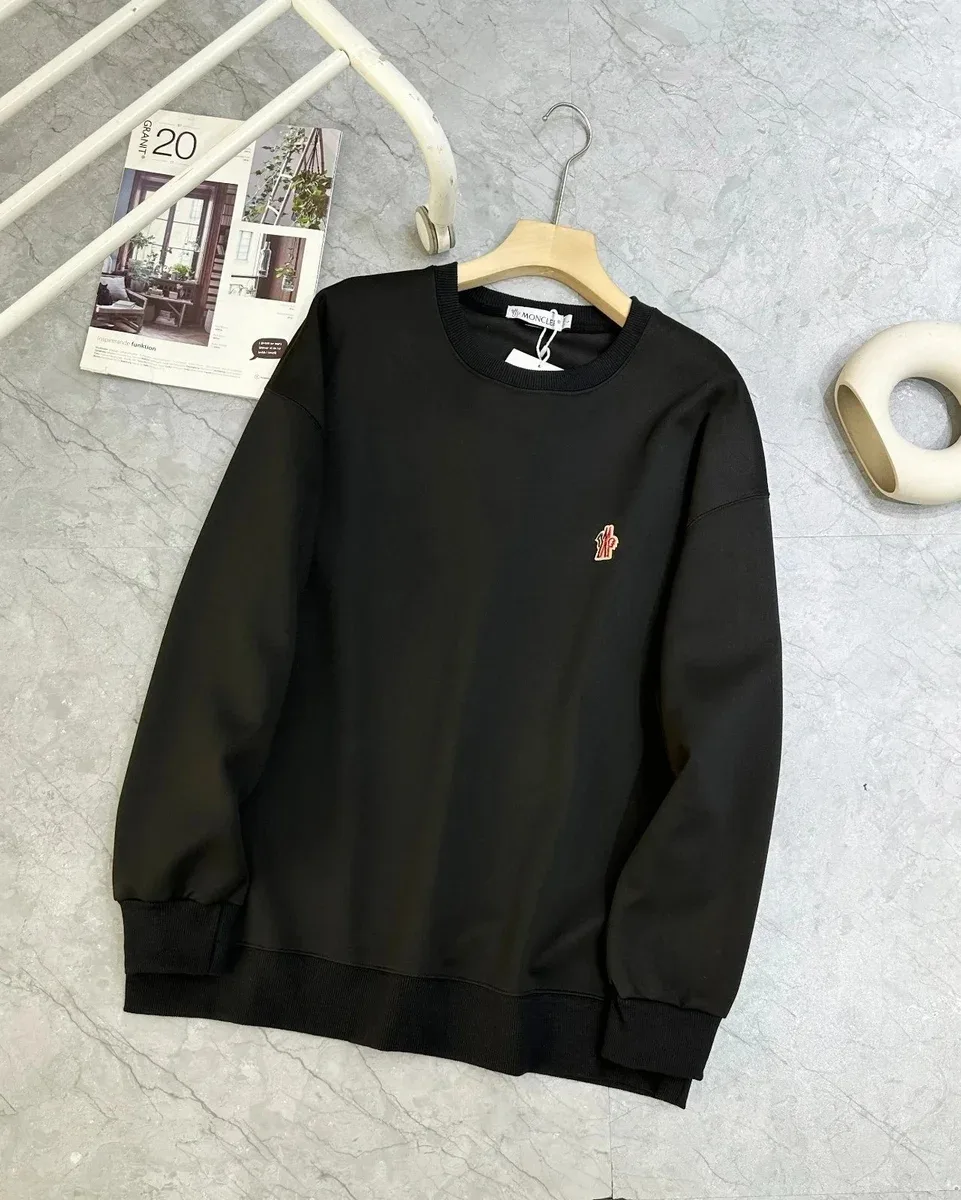 Moncler Black Monogram Sweatshirt