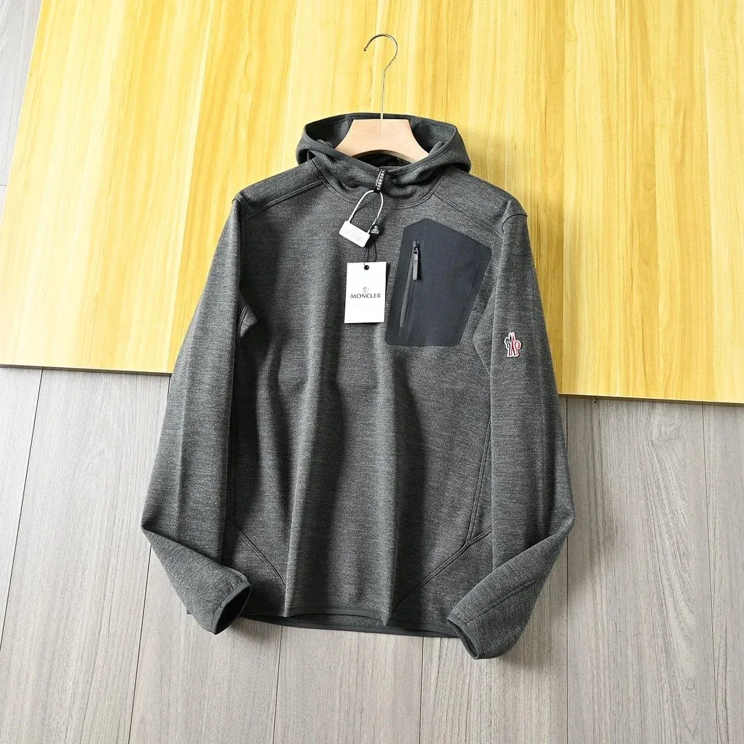 Moncler 21深灰 Hoodie Sweatshirt