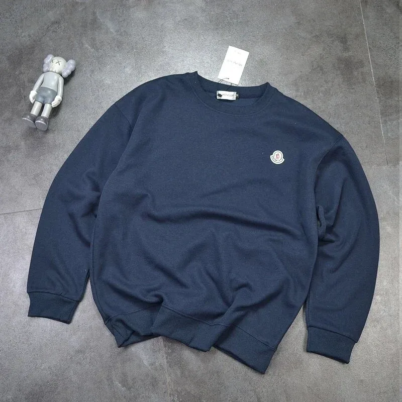 Moncler Navy Blue Sweatshirt