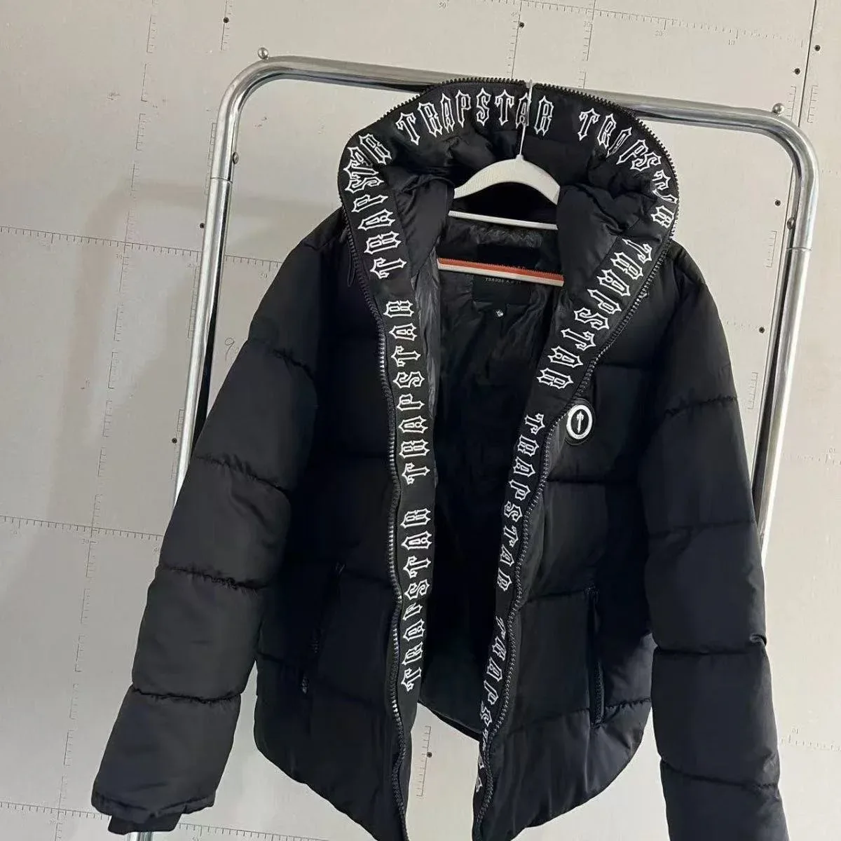 Trapstar Black 'Shooters' Puffer Jacket