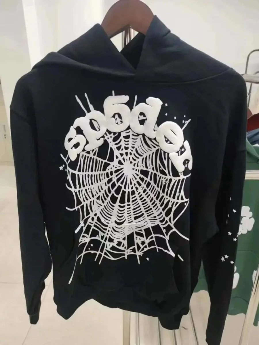 SP5DER Spider 'EPISODE' Black Hoodie